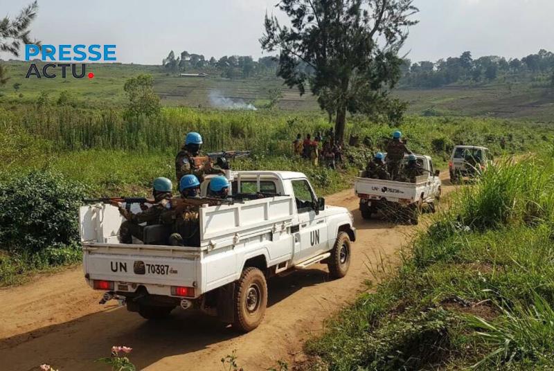 Image d'illustration des engins de la force de l'ONU.