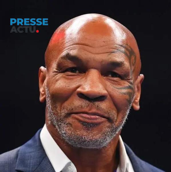 Le légendaire boxeur américain Mike Tyson .