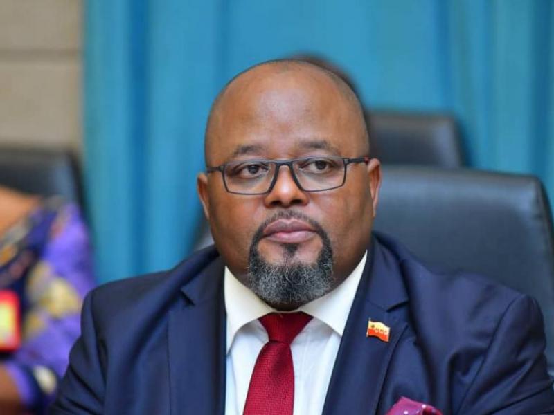 Aimé Boji Sangara, ministre de l'industrie de la République démocratique du Congo RDC.