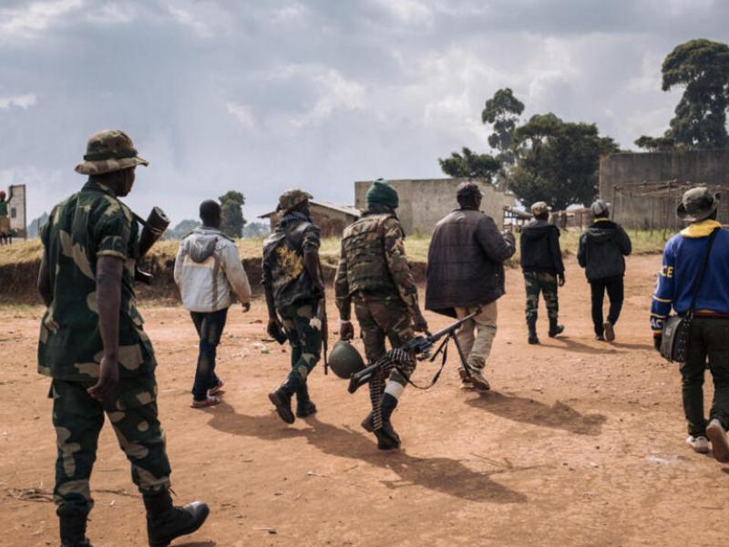 Photo d'illustration des éléments du groupe armé CODECO.