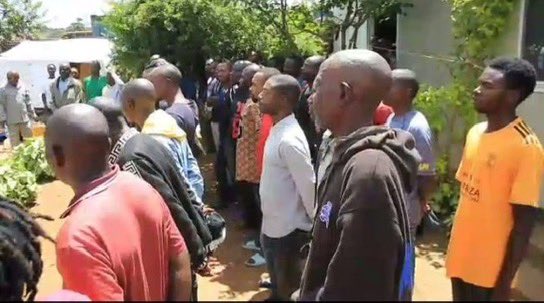 Les ex-combattants  du M23/RDF . Photo tiers