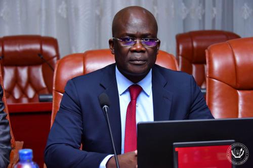 Jean-Lucien Bussa, ministre de l’Aménagement du territoire.