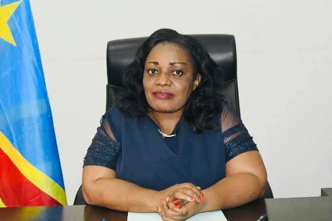 Irène Esambo Diata, ministre déléguée chargée des Personnes Vivant avec Handicap de la RDC.