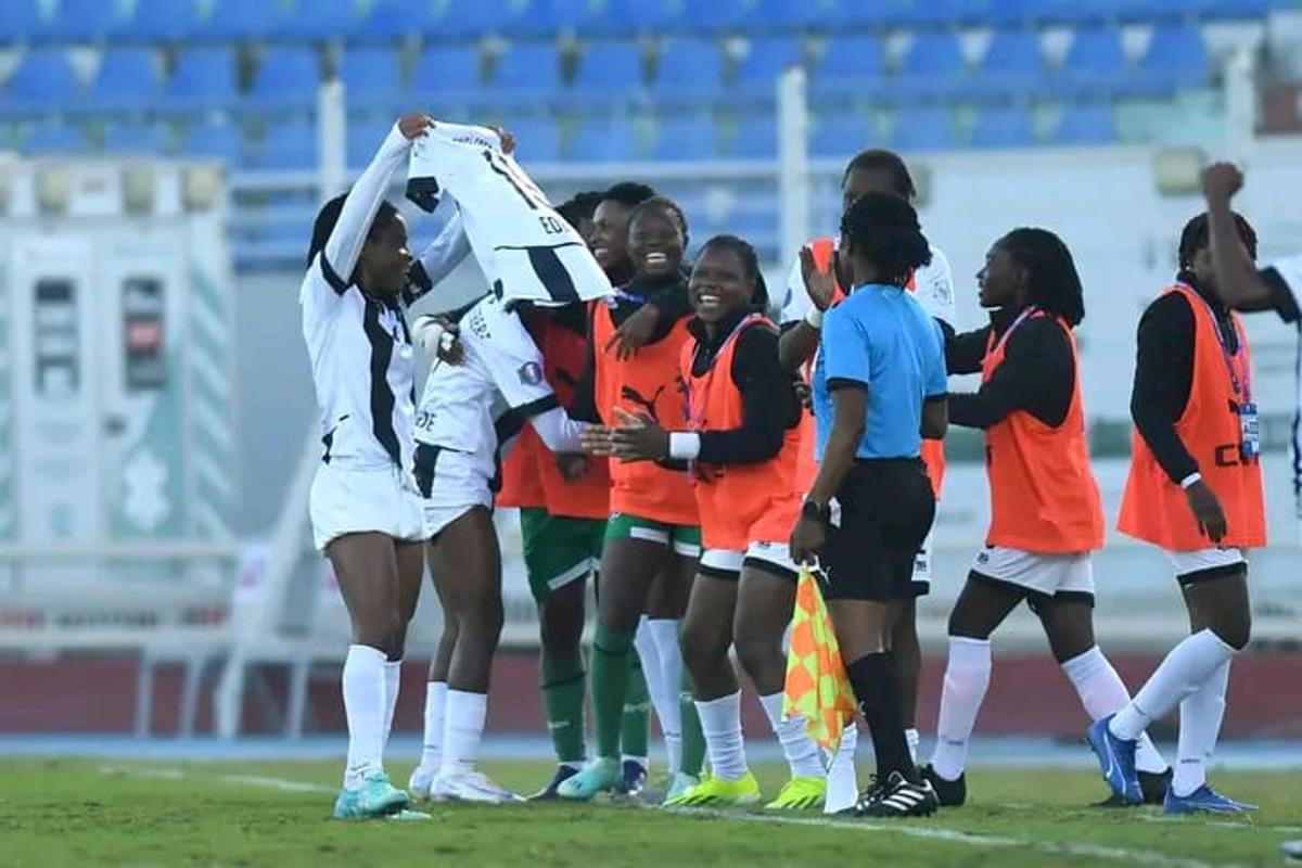 L'équipe du TP Mazembe féminin.