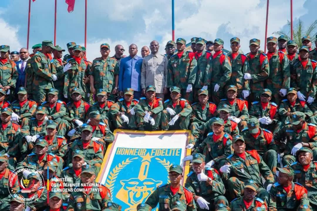 Les nouveaux magistrats militaires.