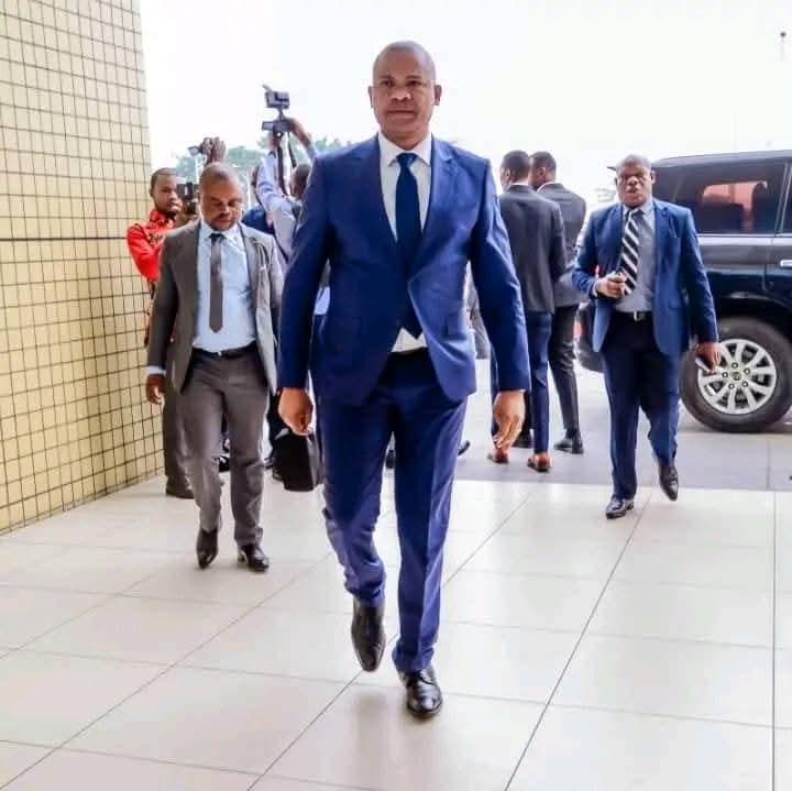 Le gouverneur du Haut-Katanga, Martin Kazembe Shula