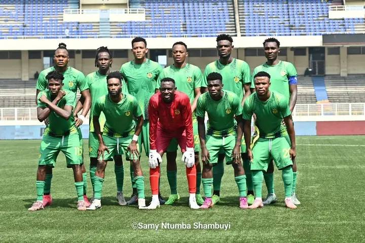 l'AS Maniema Union.  Crédit photo, Samy Ntumba .
