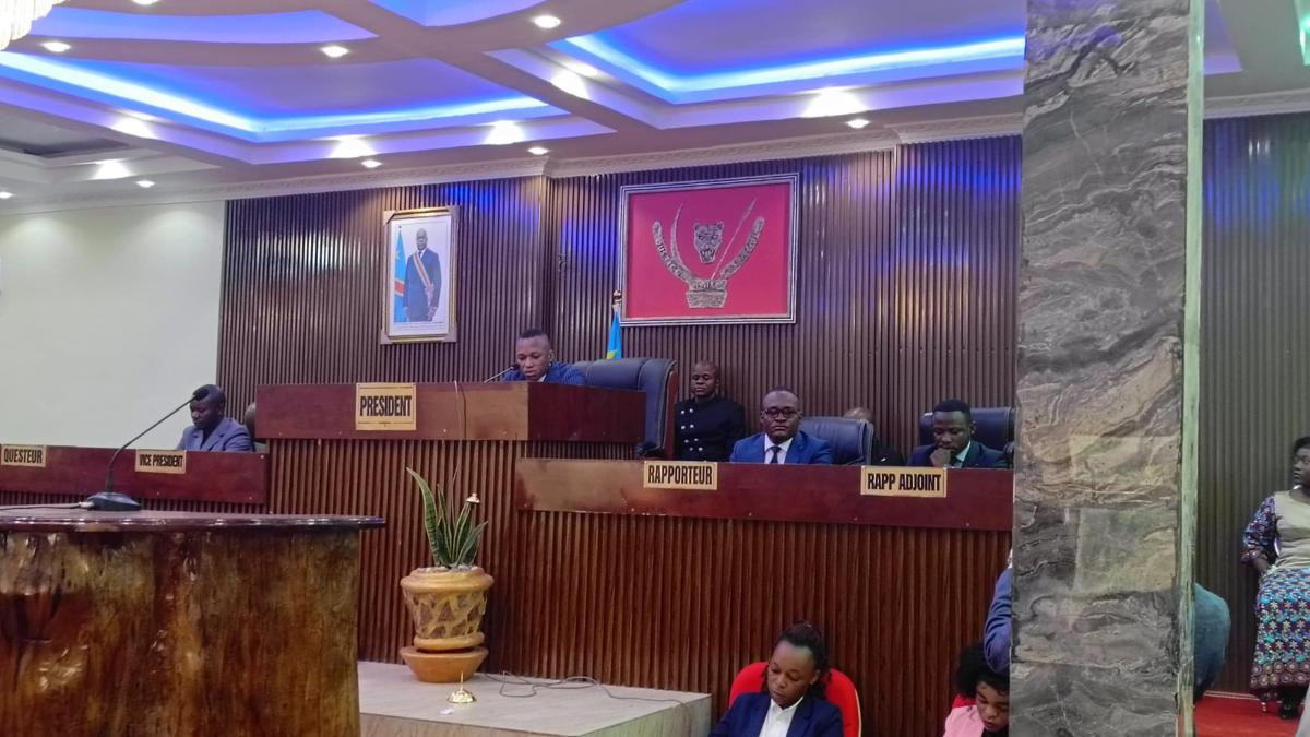 Photo d'illustration : Le bureau de l'Assemblée provinciale de la Tshopo.