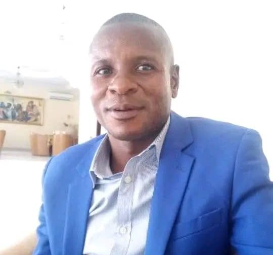 Le coordonnateur provincial de la coalition Lamuka au Kasaï-Central et président interfédéral de l’Écidé, Elie Mputu Kalumba. Crédit photo, Presse Actu.