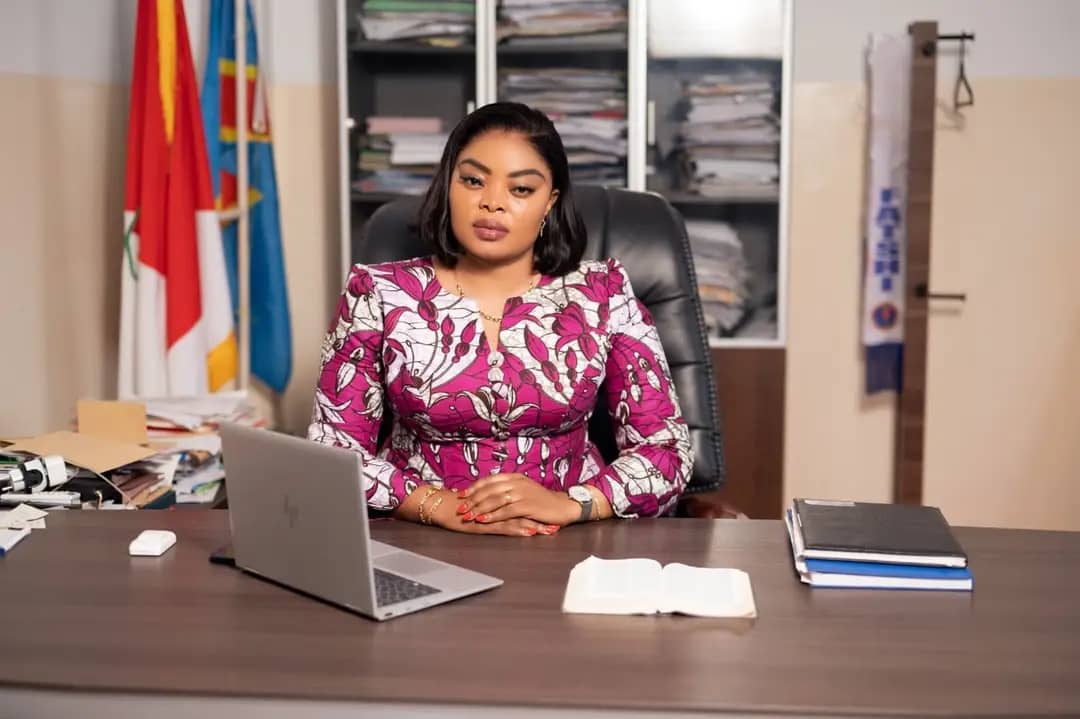 Tunda Kazadi Joyce, le  maire a.i de la ville de Lubumbashi, chef-lieu de la province du Haut-Katanga.