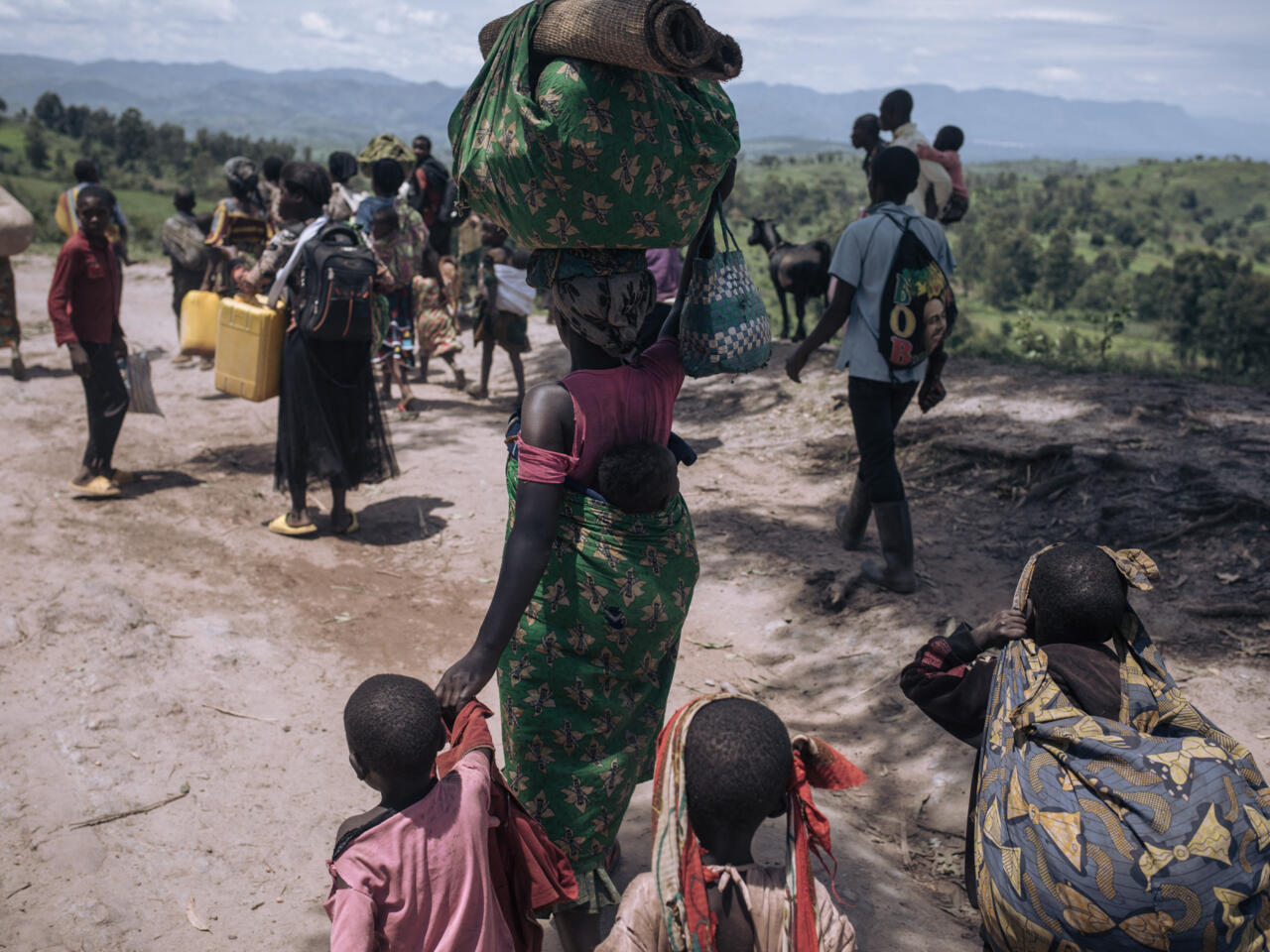Sud-Kivu : Luvungi vidée de ses habitants après les bombardements attribués à l'AFC-M23