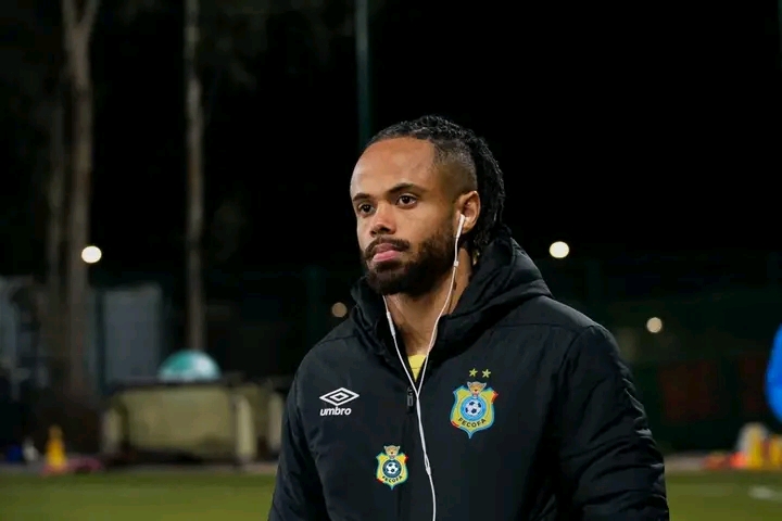 Théo Bongonda, l'ailier gauche des Léopards de la République démocratique du Congo (RDC). Crédit photo FECOFA.