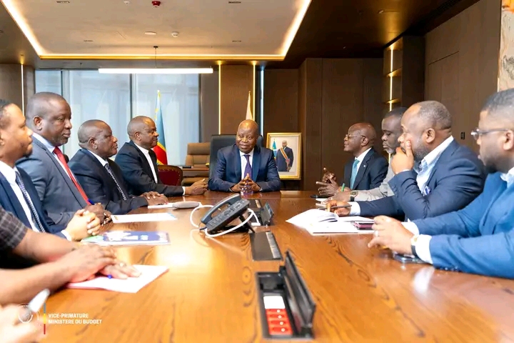 Lors de la réunion, entre les deux ministères du Budget et celui du développement rural.