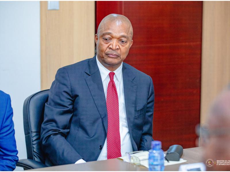 Emmanuel Shadary, secrétaire permanent du PPRD.