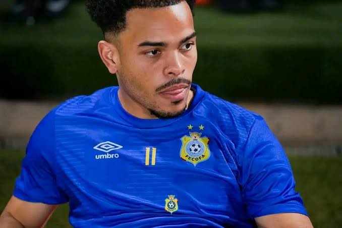 Mario Stroeykens, sous les couleurs de l'équipe nationale Léopards de la RDC.