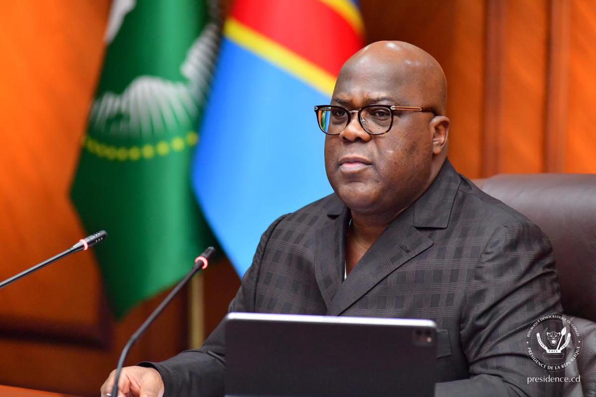 Félix Tshisekedi, président de la République démocratique du Congo (RDC).
