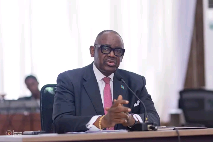 Le ministre des Mines de la RDC, Louis Watum, lors de son audition à l'Assemblée nationale, jeudi 18 décembre 2025.
