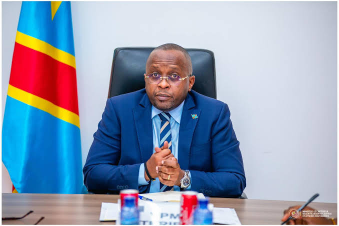 Jacquemain Shabani, vice-premier ministre de l'intérieur sécurité et affaires coutumières, de la République démocratique du Congo (RDC).