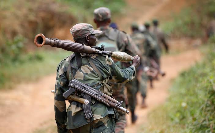 Les éléments des FARDC.