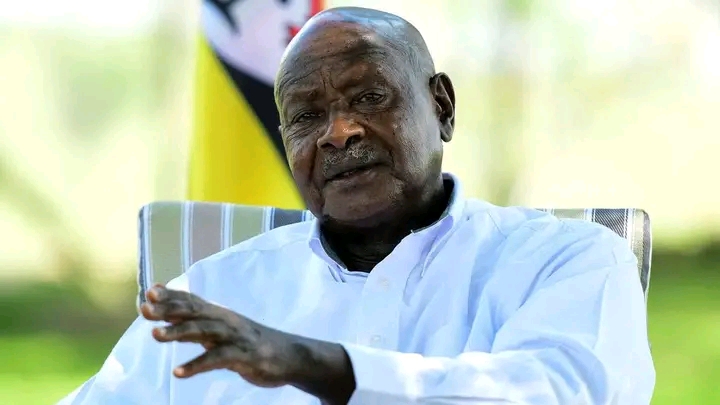 illustration, Museveni, président Ougandais