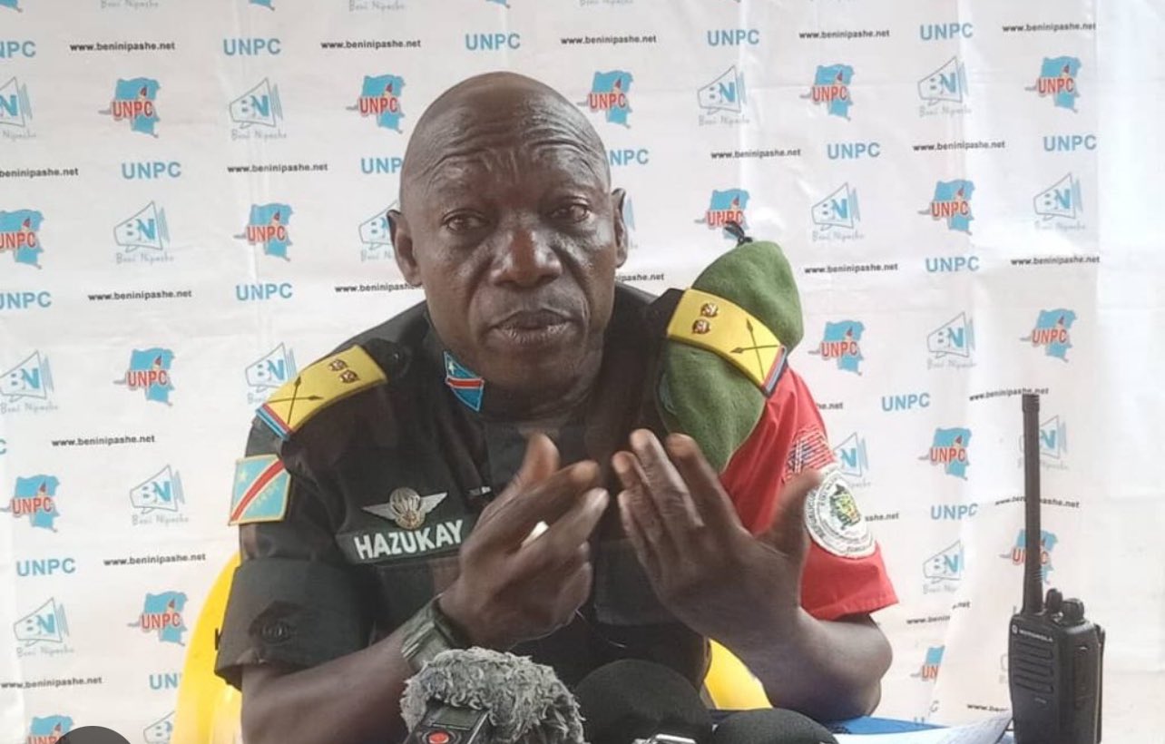 RDC : le lieutenant-colonel Mak Hazukay Mongba nommé porte-parole intérimaire des FARDC