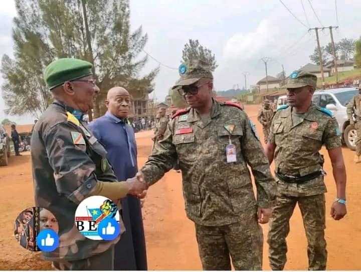 Général-Major Somo Evariste, gouverneur militaire de la province du Nord-Kivu, à l'Est de la République démocratique du Congo (RDC).