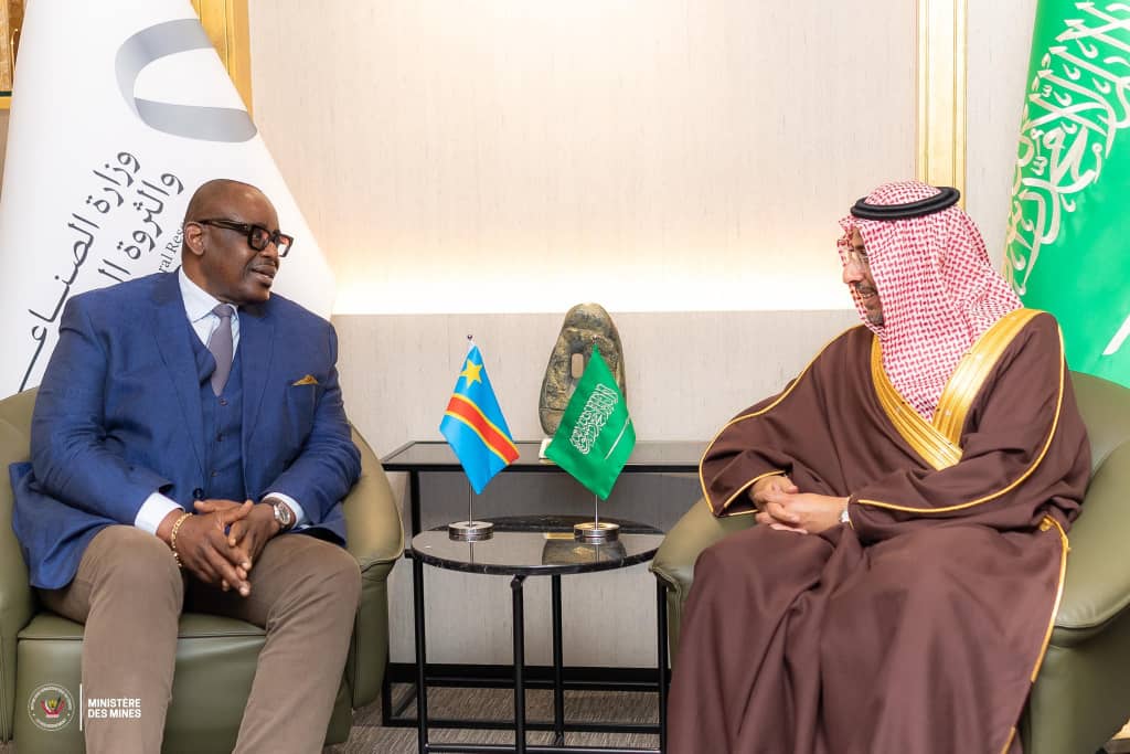 La RDC et l'Arabie Saoudite s'engagent pour renforcer le secteur minier