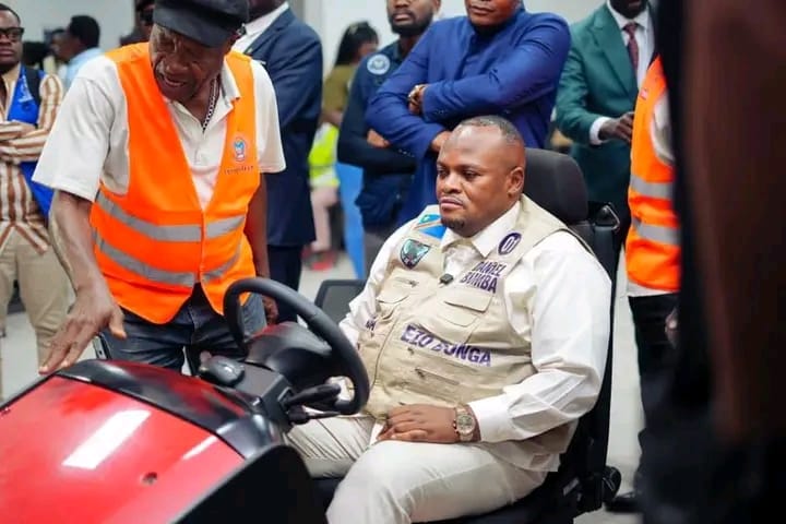 illustration du lancement de la campagne des transports à Kinshasa — crédit photo : tiers