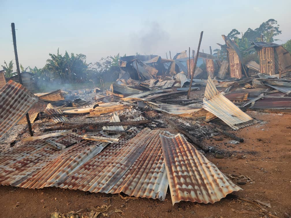 Nord-Kivu : des maisons incendiées et des déplacements massifs après une nouvelle attaque des ADF à Musenge