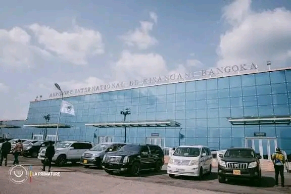 Aéroport international de Bangboka, situé à Kisangani, dans la province de la Tshopo, en République démocratique du Congo (RDC ).
