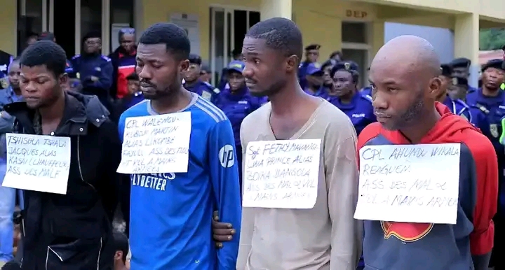 Haut-Katanga : la PNC présente 39 présumés criminels arrêtés dans des opérations de bouclage à Lubumbashi