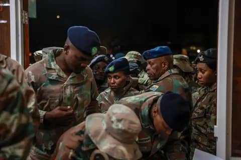 Les forces sud-africaines de la Monusco. photo d'illustration.