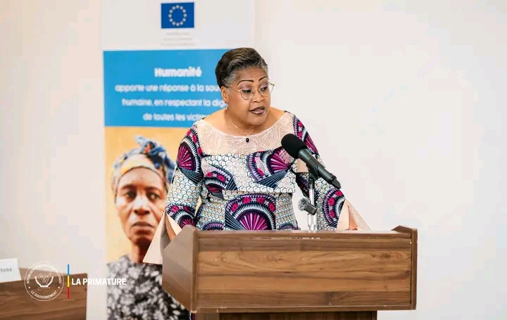 Judith Suminwa, première ministre du gouvernement de la République démocratique du Congo (RDC).
