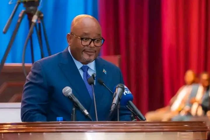 Aimé Boji, président de l'Assemblée nationale de la République démocratique du Congo (RDC).