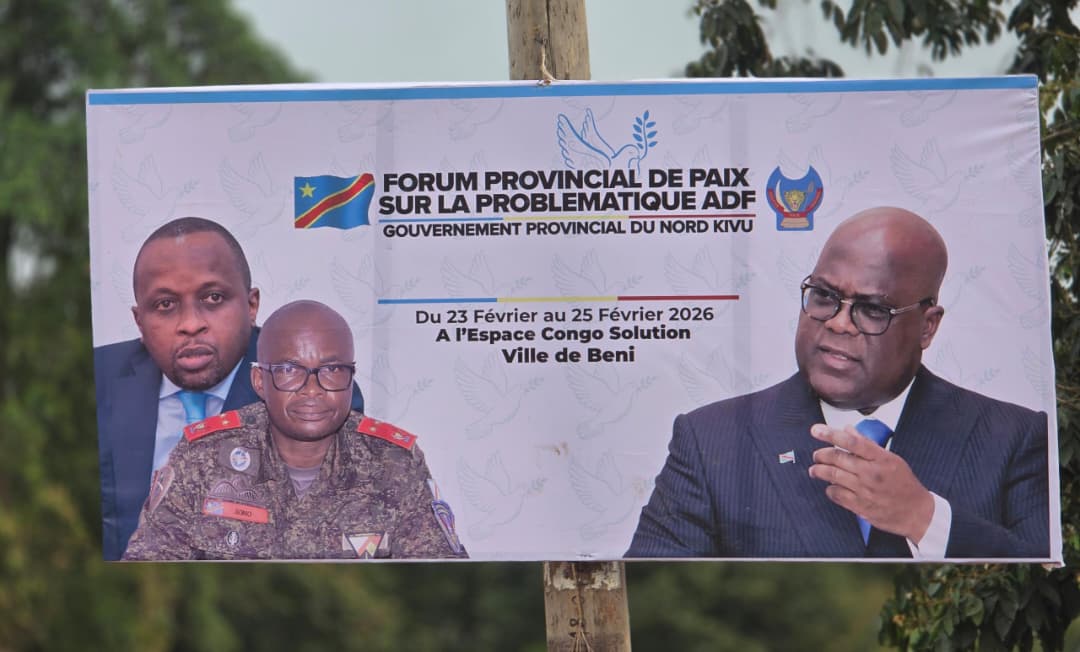 L'affiche de l'annonce du Forum.