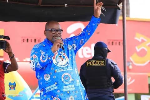 Aimé Boji, président de l'Assemblée nationale de la RDC.