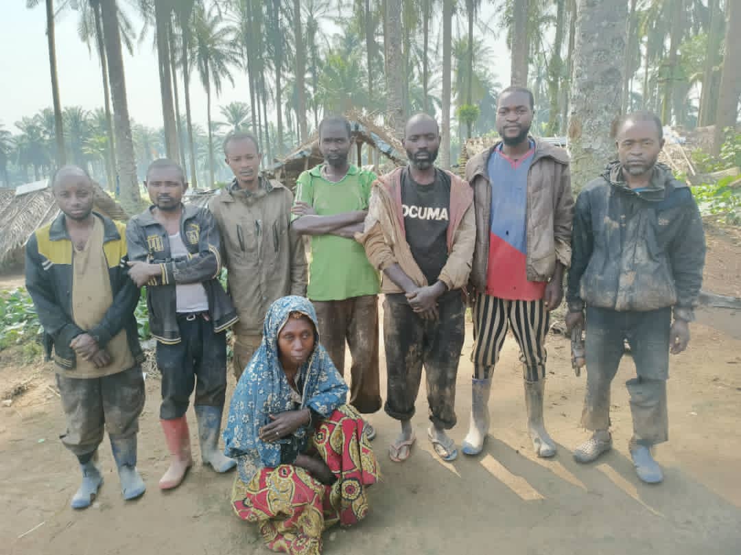 Les ex-otages libérés