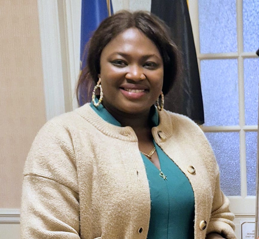 Mme, Mélissa Zalo activiste congolaise et chargée des relations Internationales de la société civile de la diaspora congolaise en Belgique.