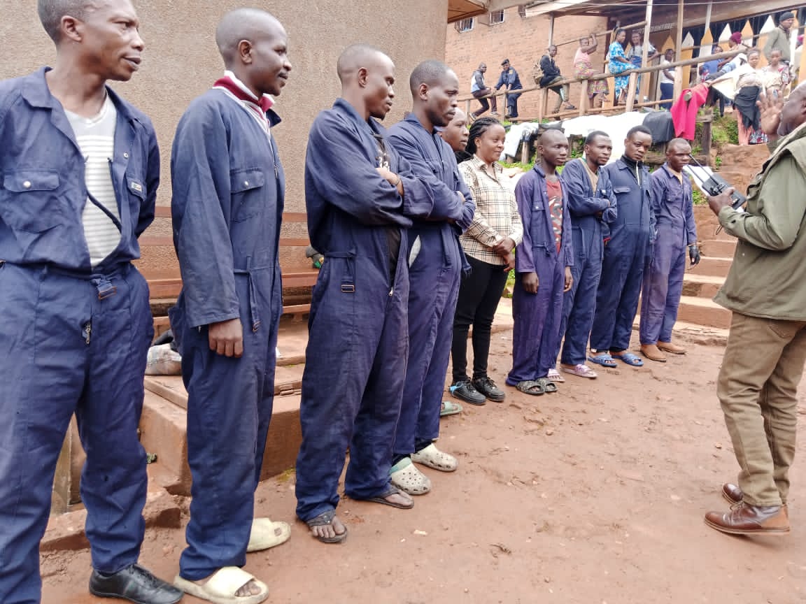 Les 17 détenus libérés de  la prison de Kakwangura pour désengorger l’établissement.