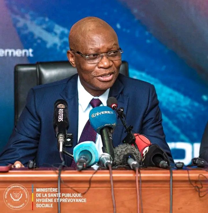 Dr Roger Kamba, ministre de la santé publique hygiène et prévoyance sociale, de la République démocratique du Congo RDC.