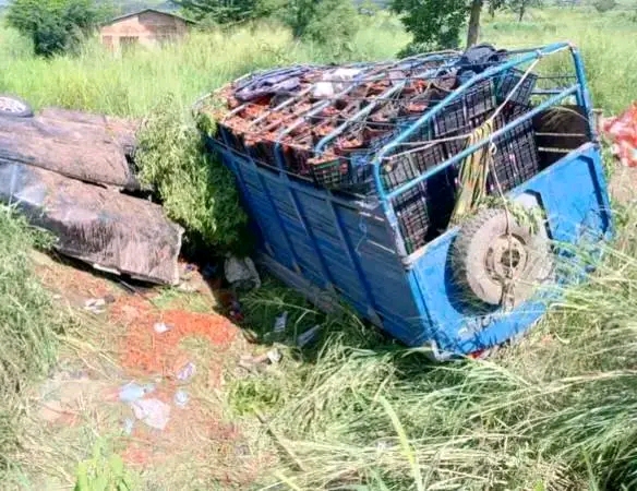 Kongo-Central : plusieurs blessés dans un accident routier sur la RN1 au niveau du tronçon Ntaka