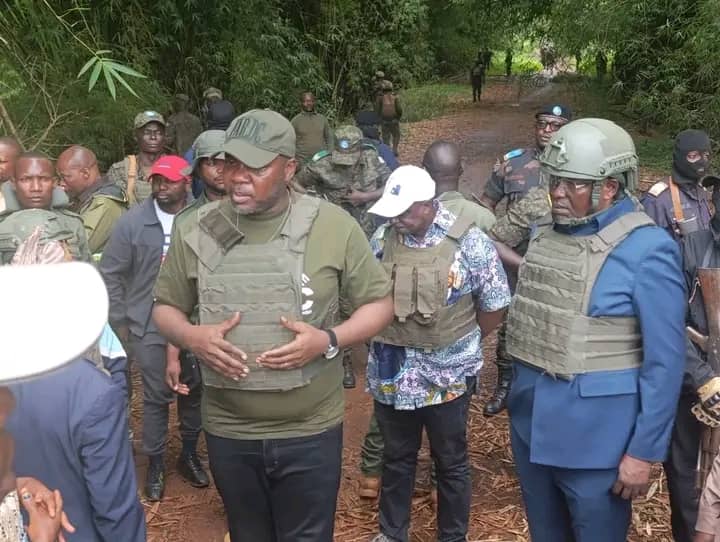 Haut-Uélé : une mission d’inspection sécuritaire de Jean Bakomito Gambu à Nepoko