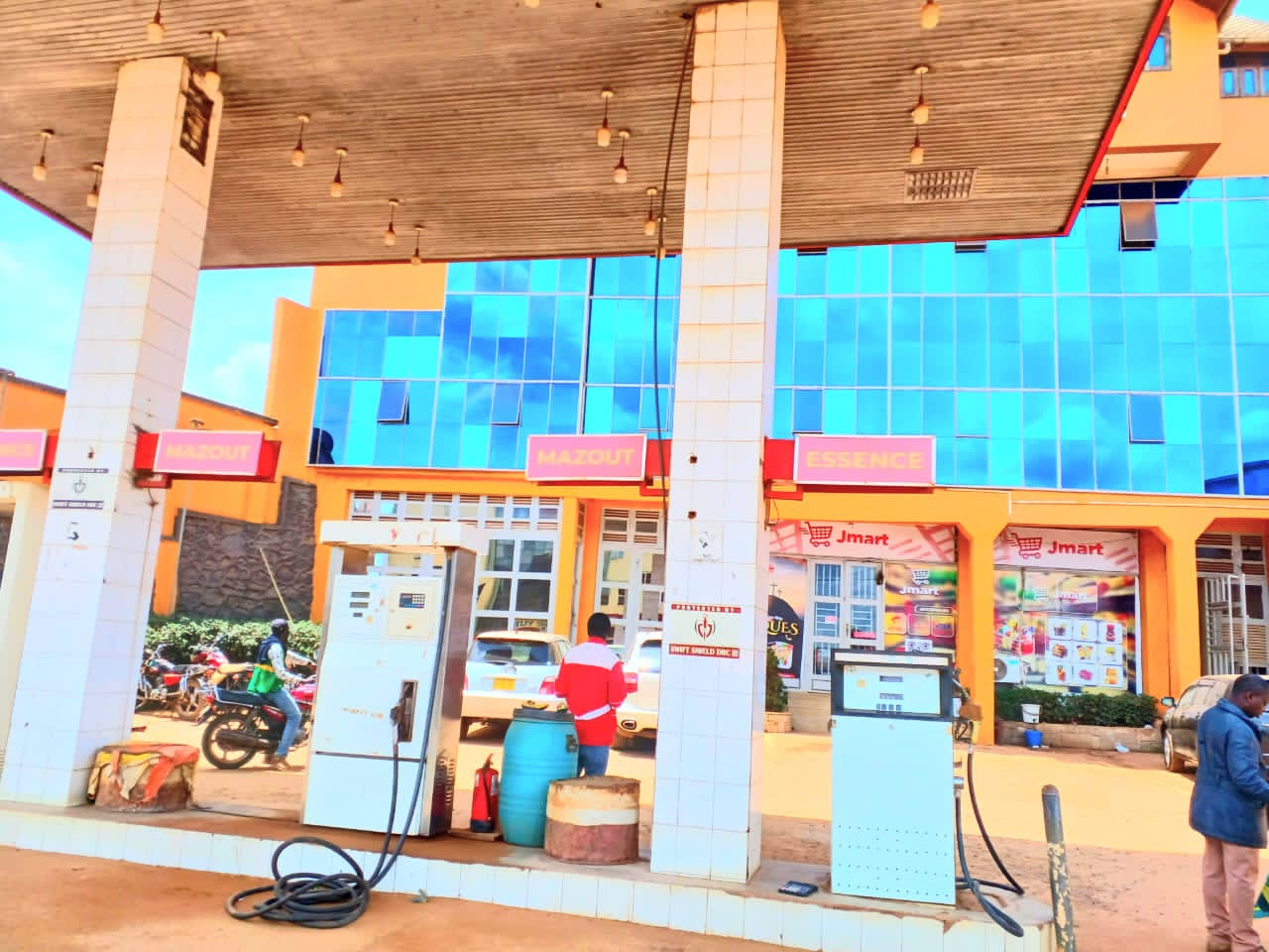 Une station de service. ( Photo d'illustration).