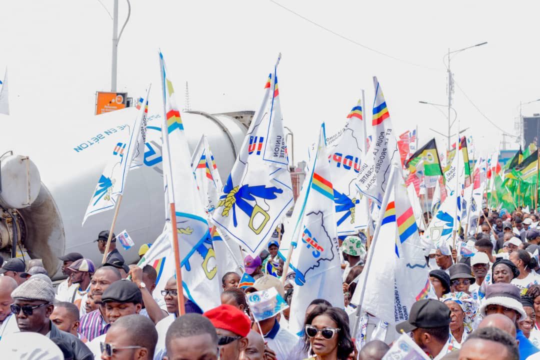 Photo d'illustration. Les militants de l'UDPS lors d'une marche.