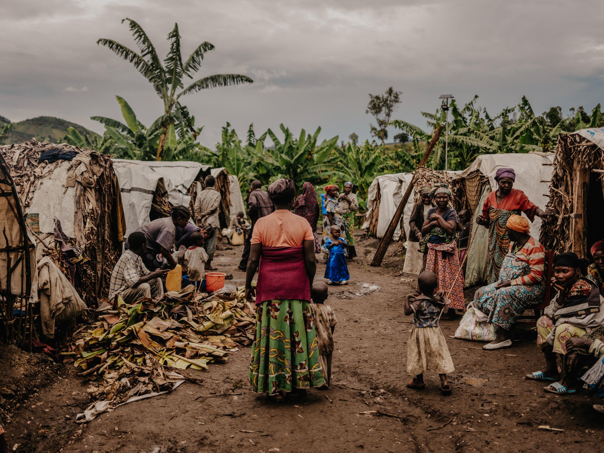 Photo d'illustration. Les déplacés de guerre, à l'Est de la République démocratique du Congo (RDC).