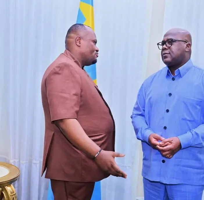 Salubrité à Kinshasa : Daniel Bumba présente ses avancées et projets devant  Félix Tshisekedi