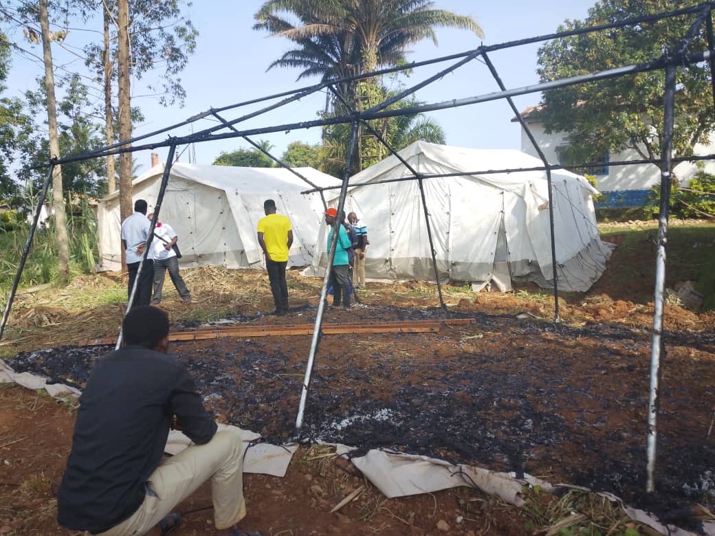 Structure incendie