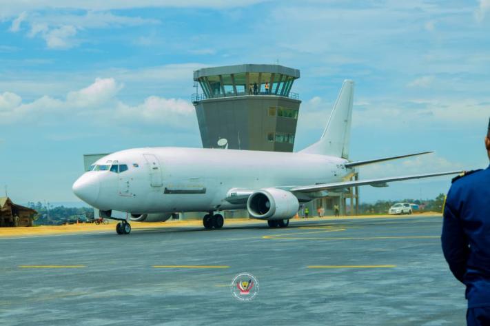 Aéroport de Bunia, dans la province de l'Ituri, au nord-est de la République démocratique du Congo RDC .
