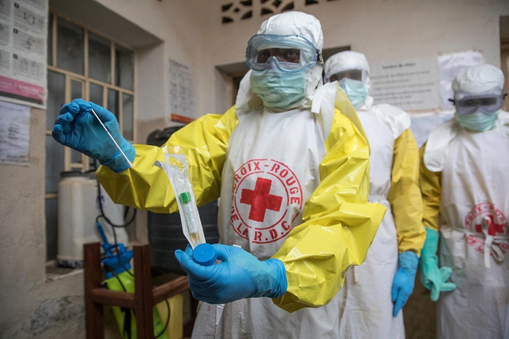 Les agents de la riposte contre l'épidémie d'Ebola. ( Photo d'illustration).