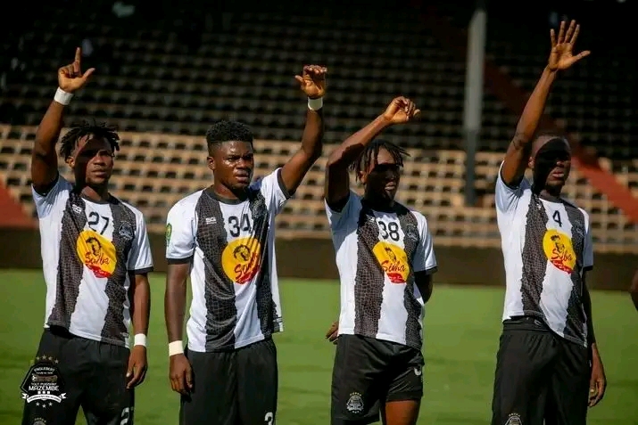 Les joueurs du TP MAZEMBE.